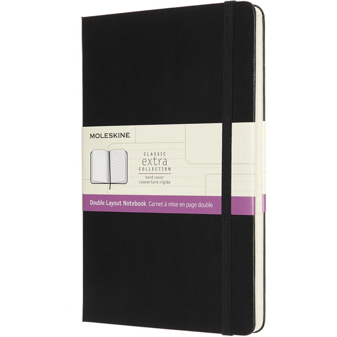 Bloco Papel Douple Layout Notebook moleskine