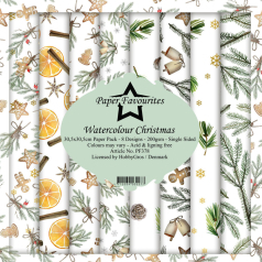 Bloco Papel Scrapbooking Christmas PF378