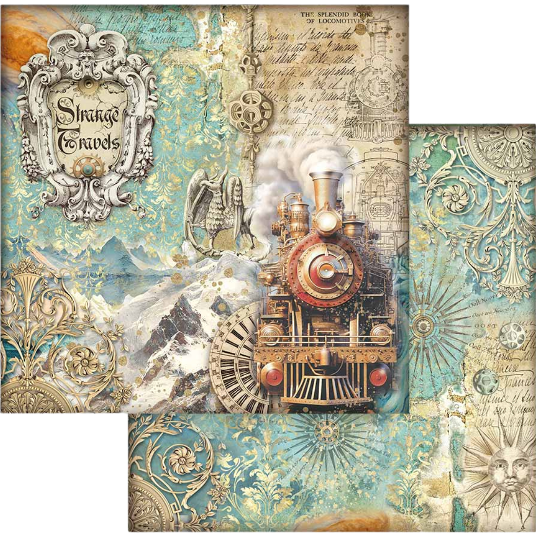 Bloco Papel Scrapbooking Sir Vagabond SBBL148