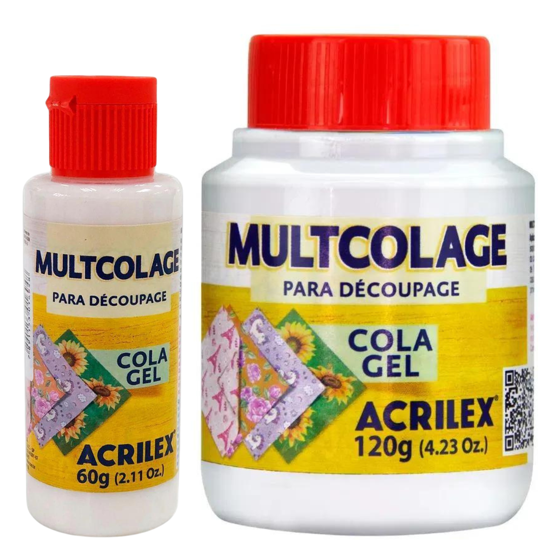 Cola Gel Multcolage Para Découpage acrilex