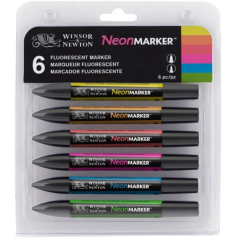 Conjunto Marcadores NeonMarker 6 UNI