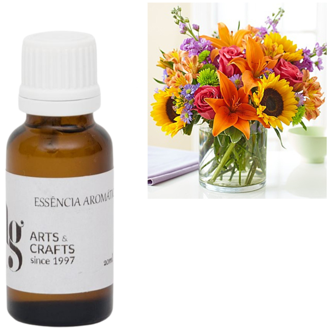 Essência Aromática Bouquet Floral 20ml