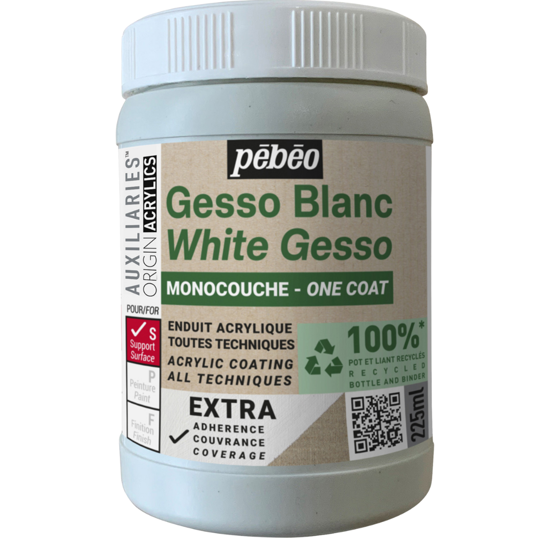 Gesso Acrílico Branco 1 Demão ORIGIN