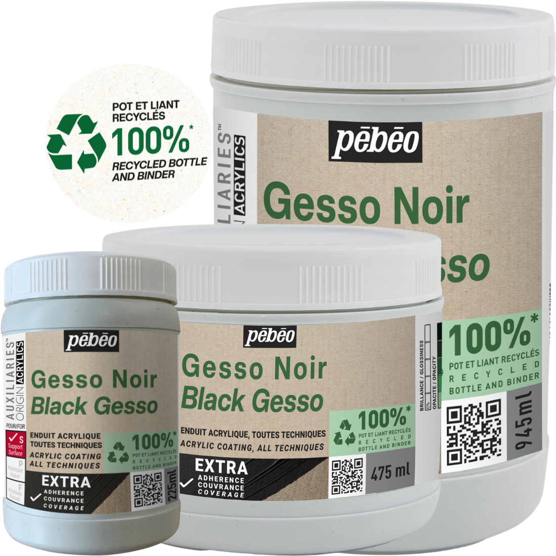 Gesso Acrílico Preto 1 Demão ORIGIN