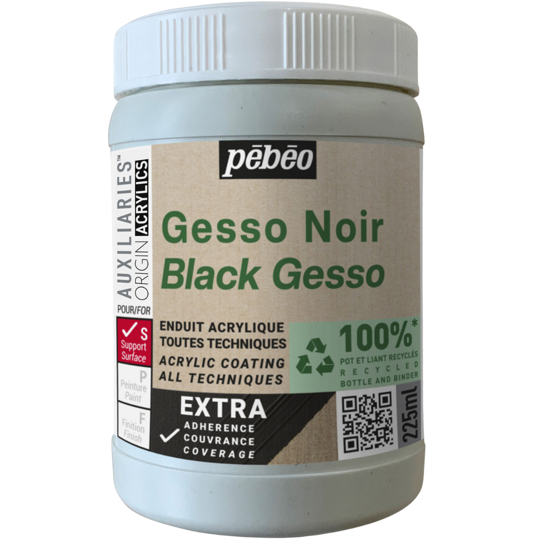 Gesso Acrílico Preto 1 Demão ORIGIN