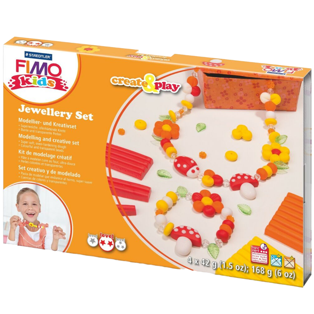 Kit Modelar Fimo Kids Joias staedtler