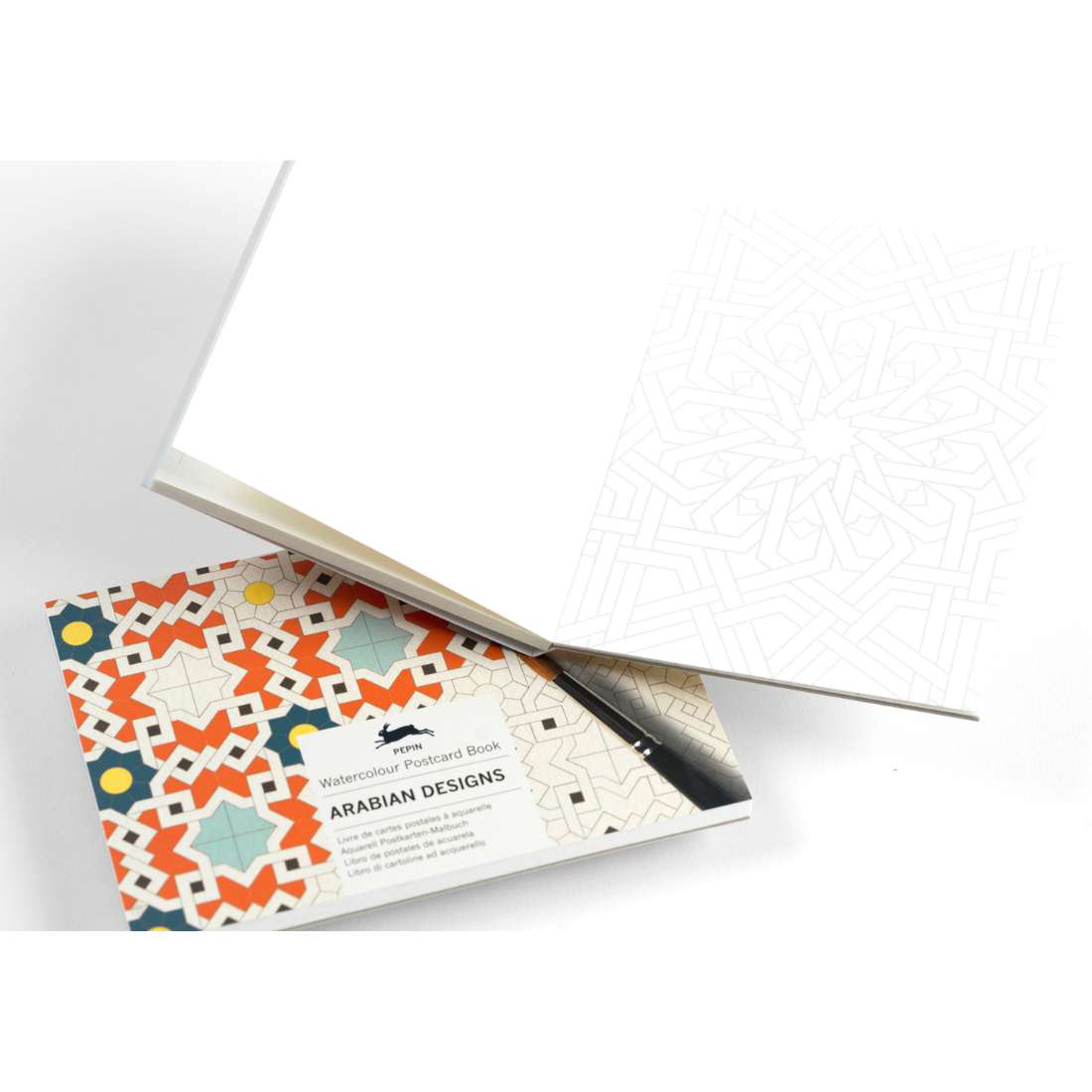 Livro de Colorir Postal Arabian Designs