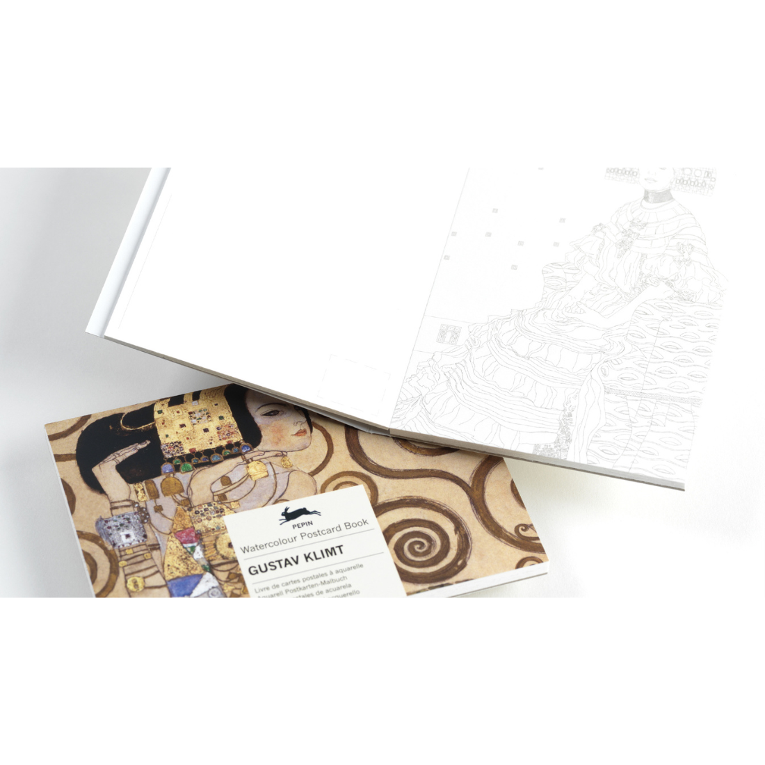 Livro de Colorir Postal Gustav Klimt