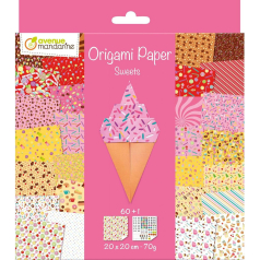 Papel Origami Sweets 60 Pcs