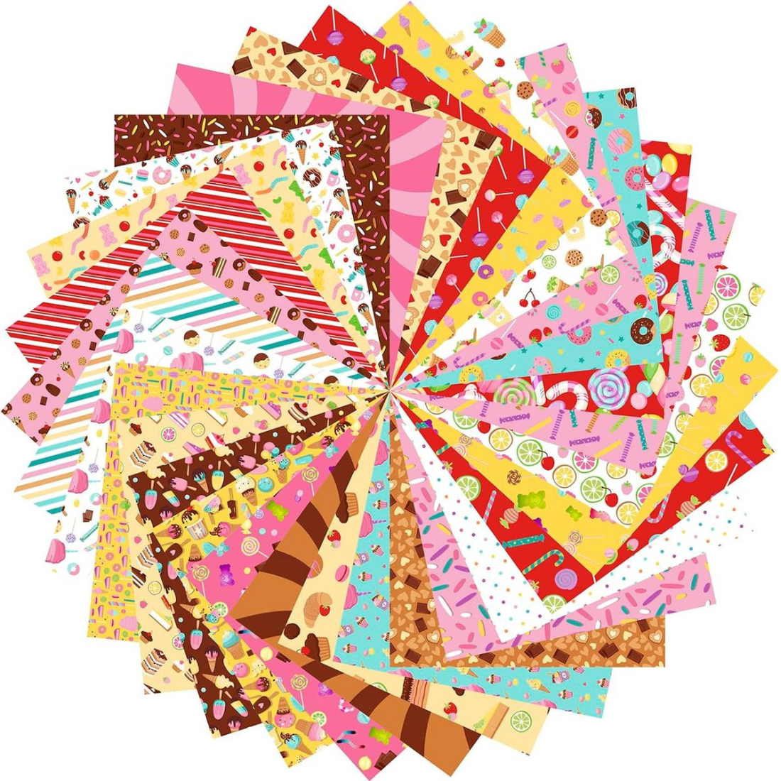 Papel Origami Sweets 60 Pcs