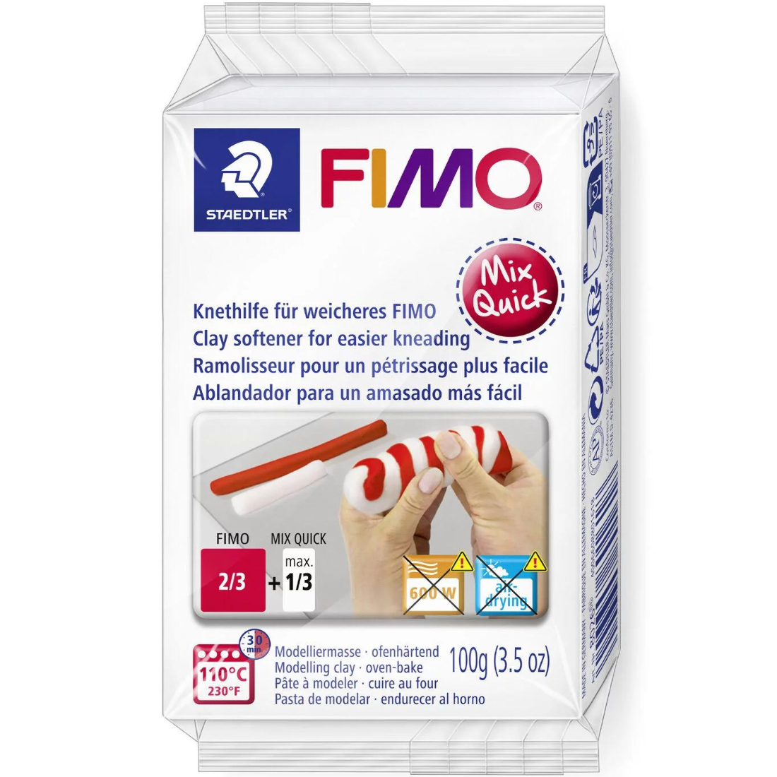 Pasta Modelar FIMO Mix Quick STAEDTLER