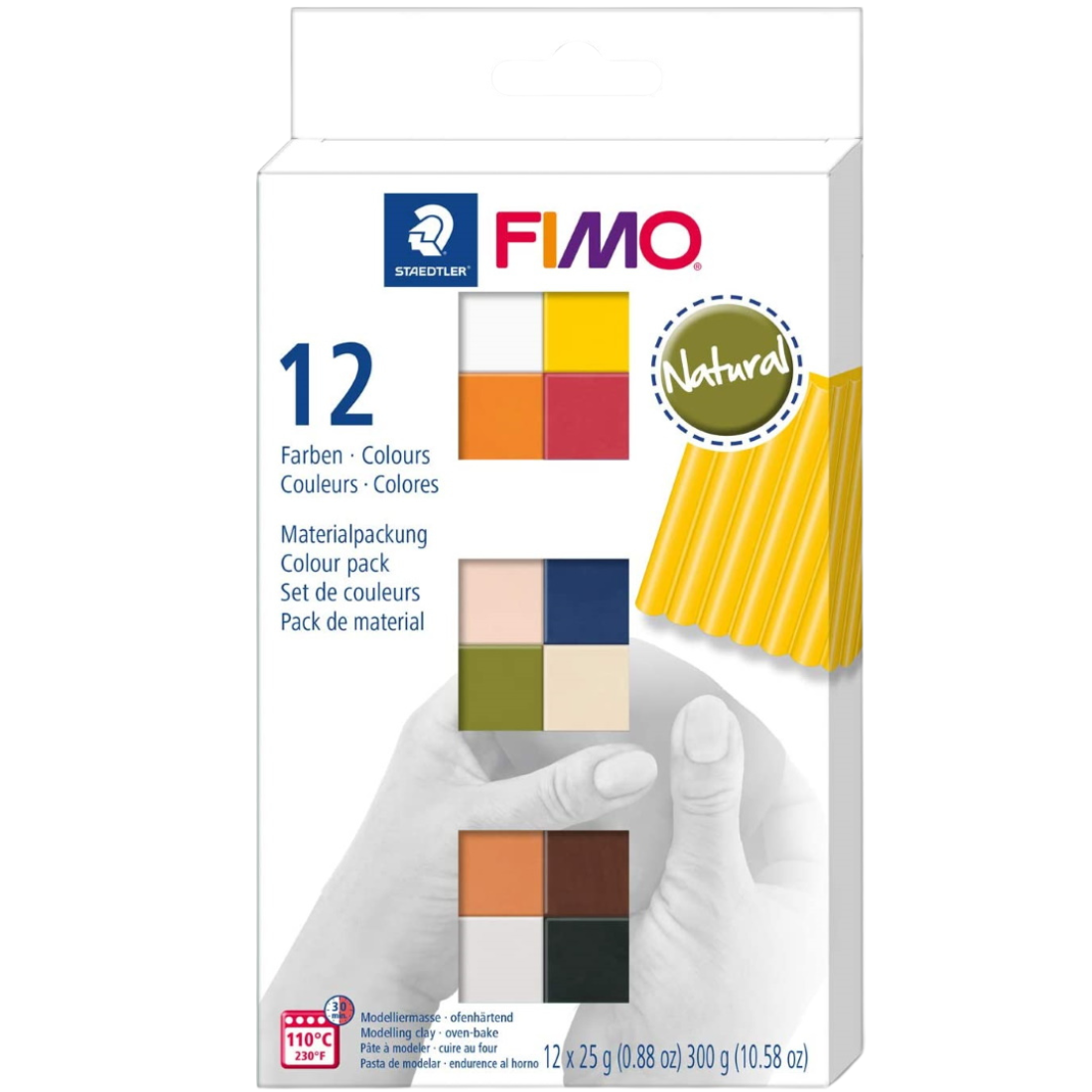 Pasta Modelar Fimo Soft Cores Natural staedtler