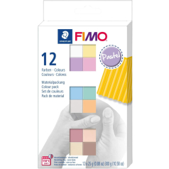 Pasta Modelar Fimo Soft Cores Pastel