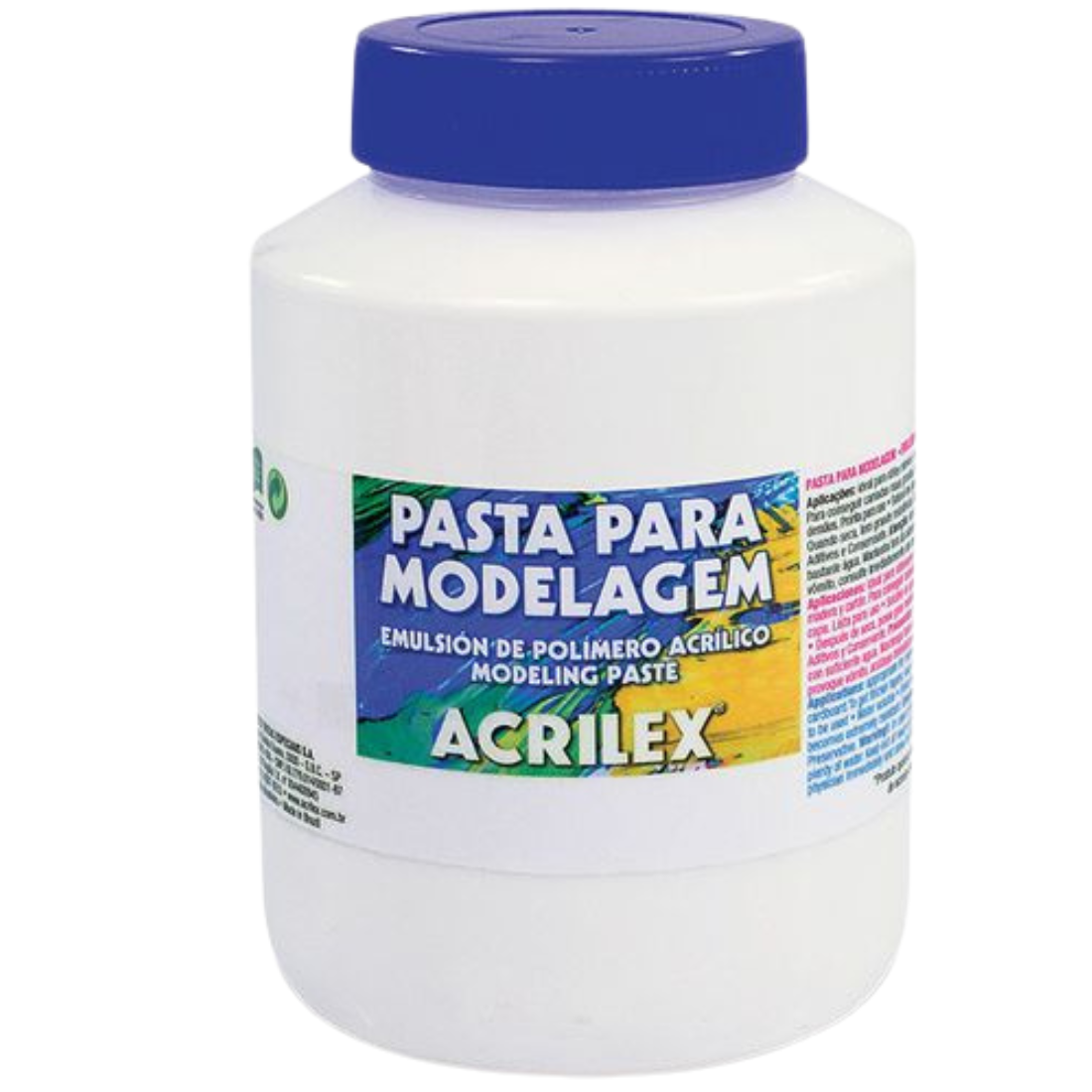 Pasta Modelagem Acrilex 250ml - Manualidades Badabadoc Art