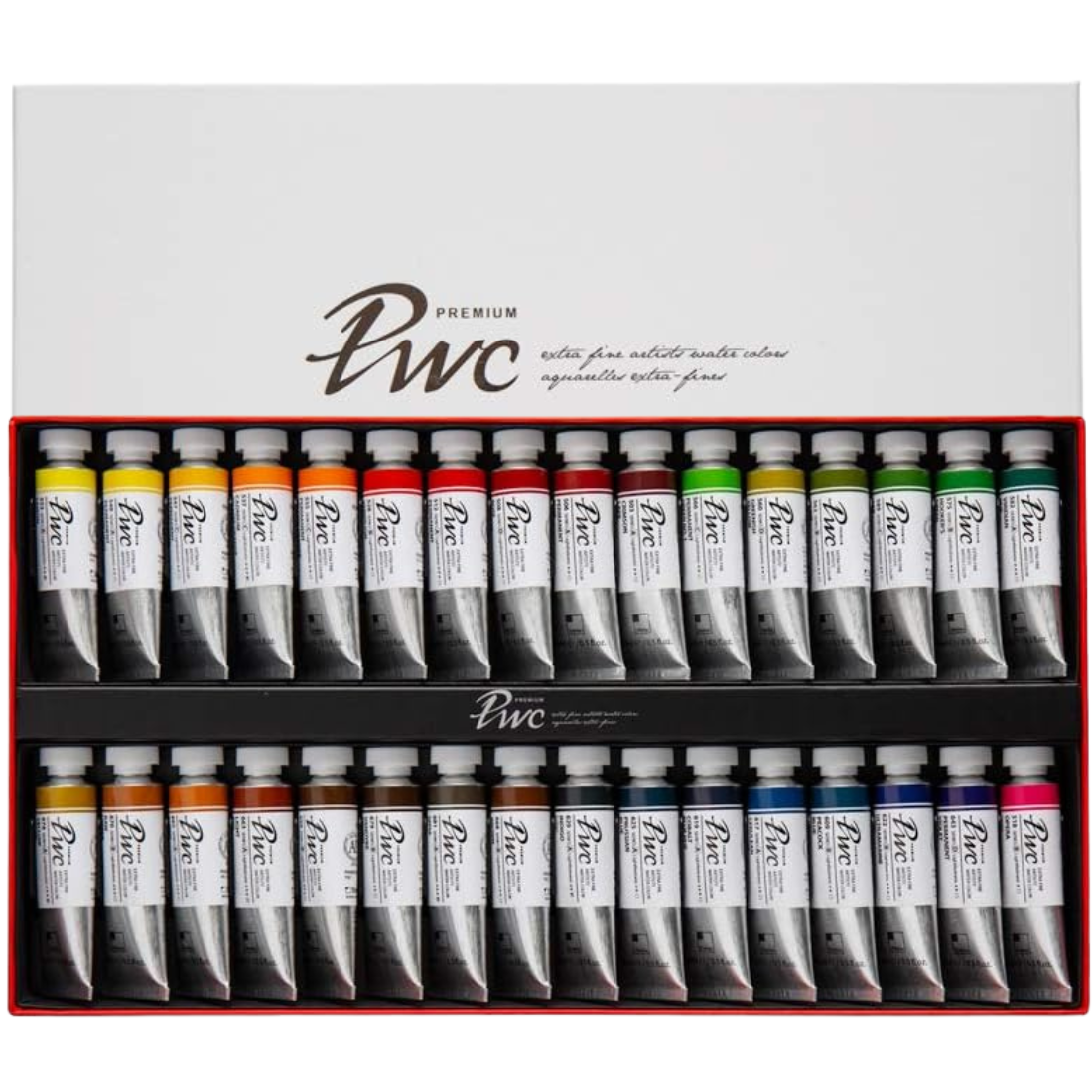 Set Aguarela Profissional Pwc | 32 Pcs