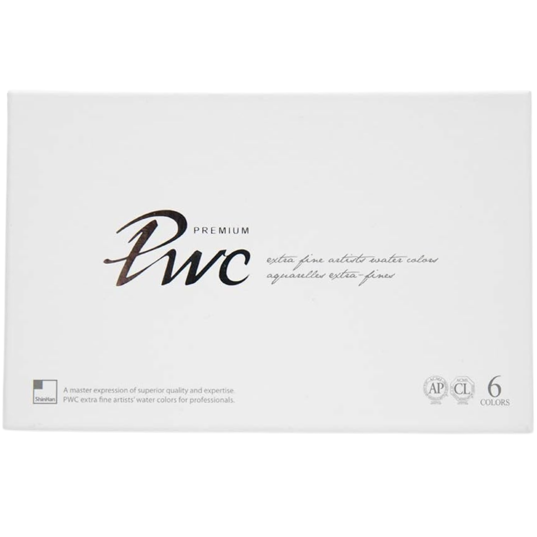 Set Aguarela Profissional Pwc Cor Pastel A | 6 Pcs