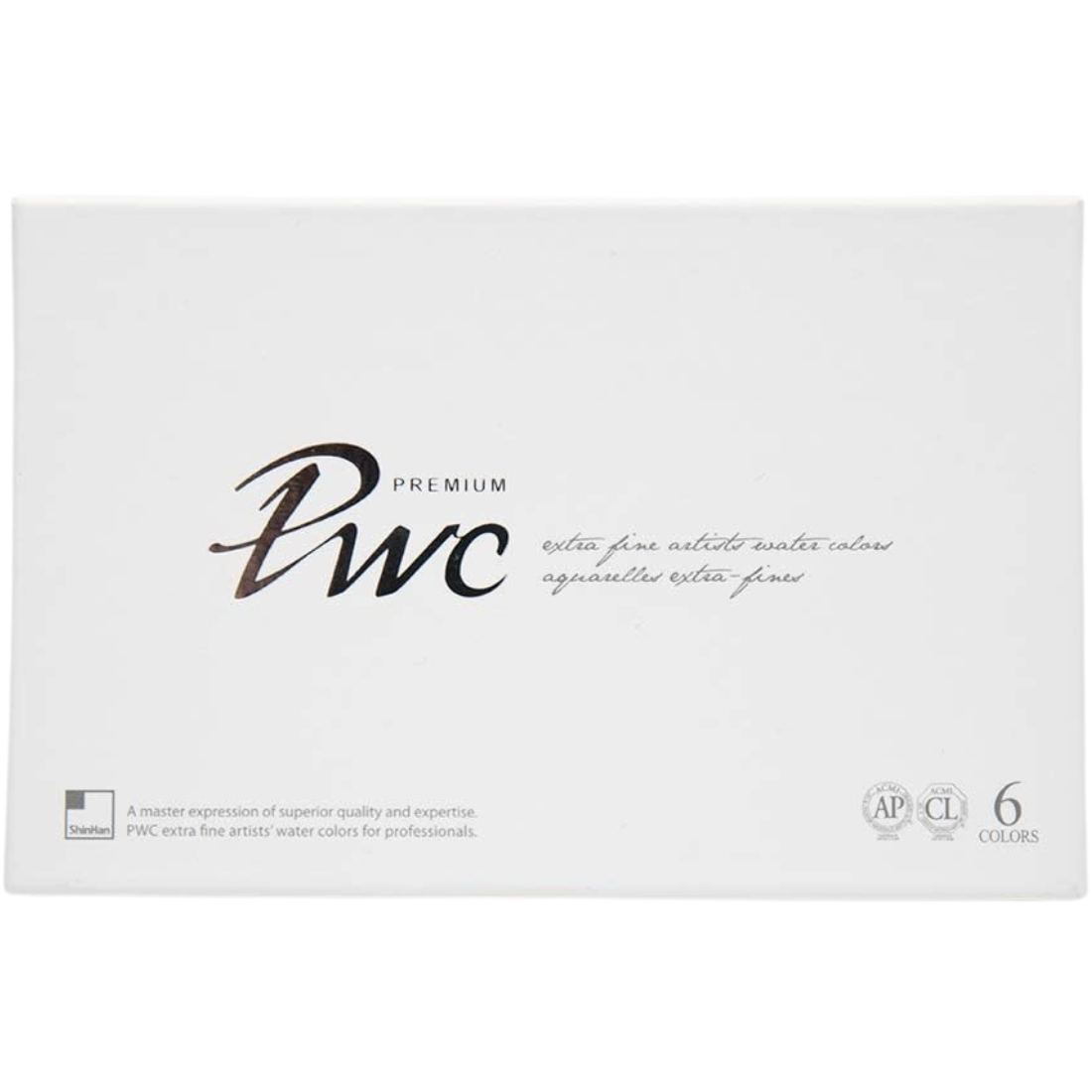 Set Aguarela Profissional Pwc Cor Pastel B | 6 Pcs