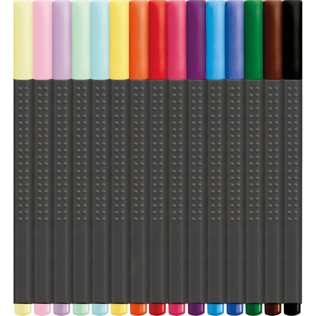 Set Marcadores Grip Fineliner Lata 15 Cores