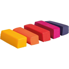 Set Pigmento Cera para Velas Arco Iris 5 Pcs