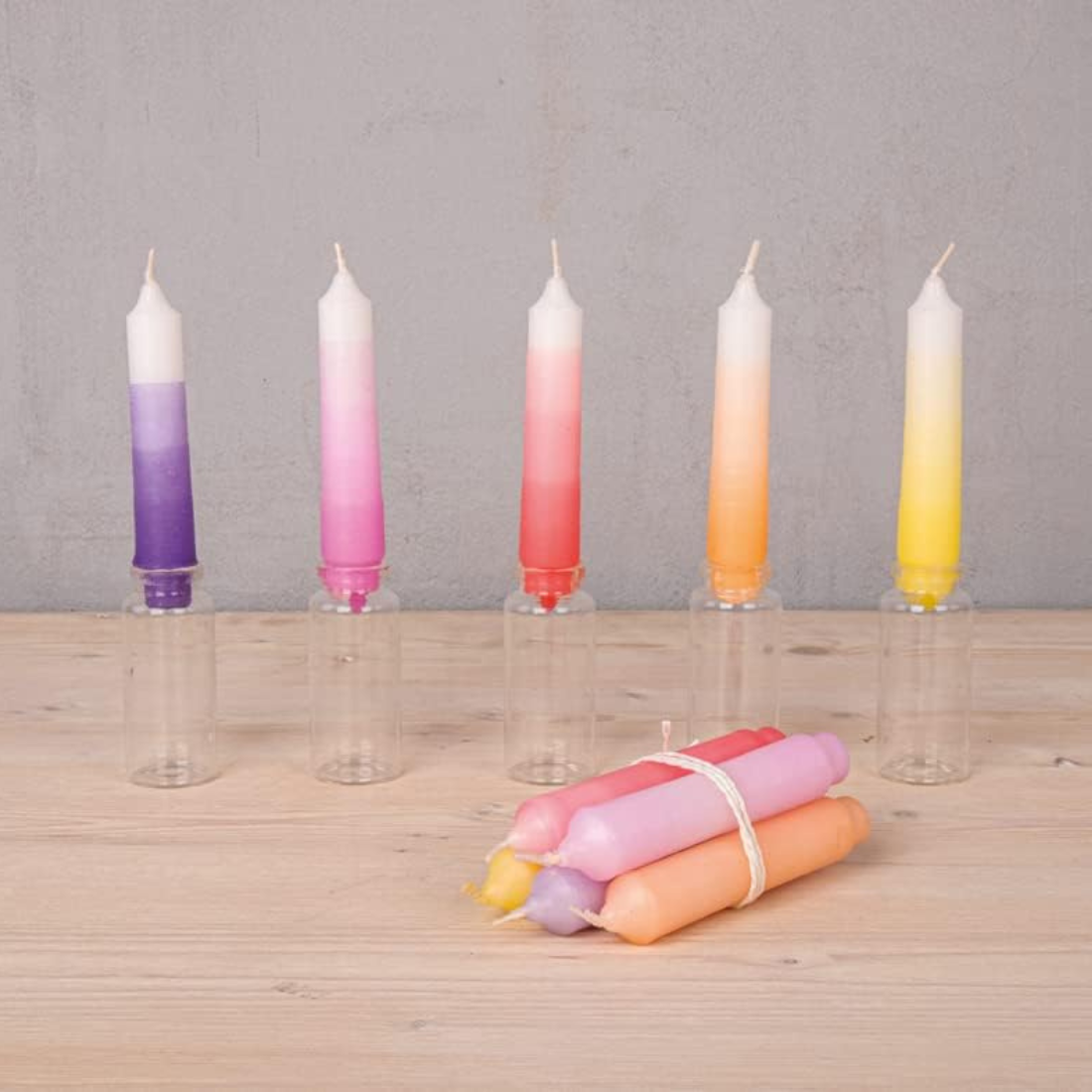 Set Pigmento Cera para Velas Arco Iris 5 Pcs