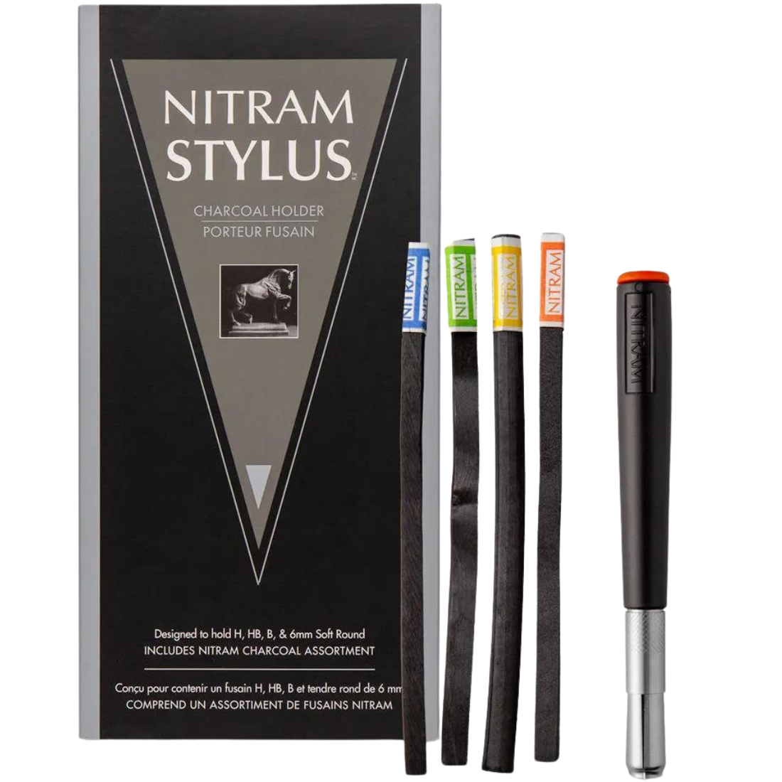 Set Porta Carvão Stylus Profissional 9 Pcs