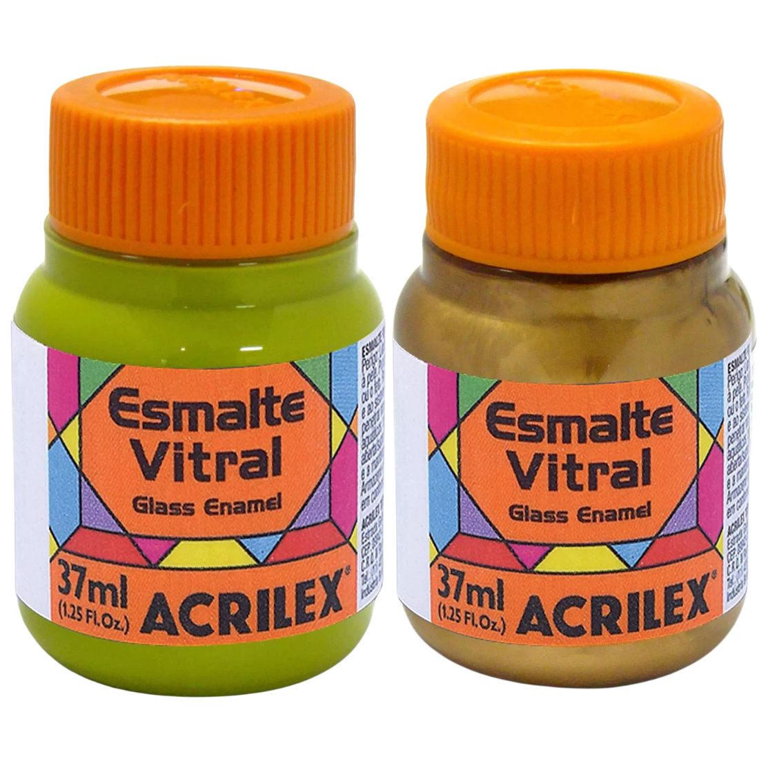 Tinta Esmalte Vitral Opaco acrilex