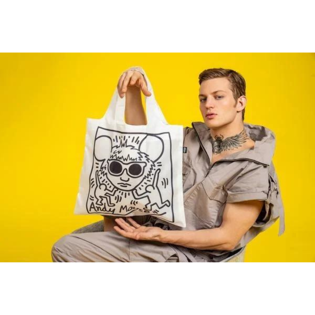 Tote Bag KEITH HARING | Andy Mouse