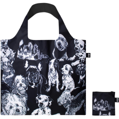 Tote Bag RED POPPY BEE | Dogs